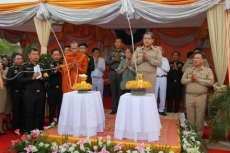 พิธีเททองพระพุทธมหาชัยสิทธิมงคล