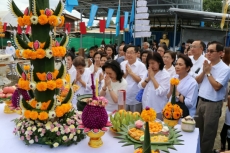 พิธีเททองหล่อพระพุทธชินราช หน้าตัก32นิ้ว